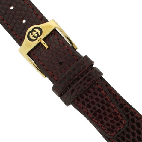 gucci leather watch strap replacement